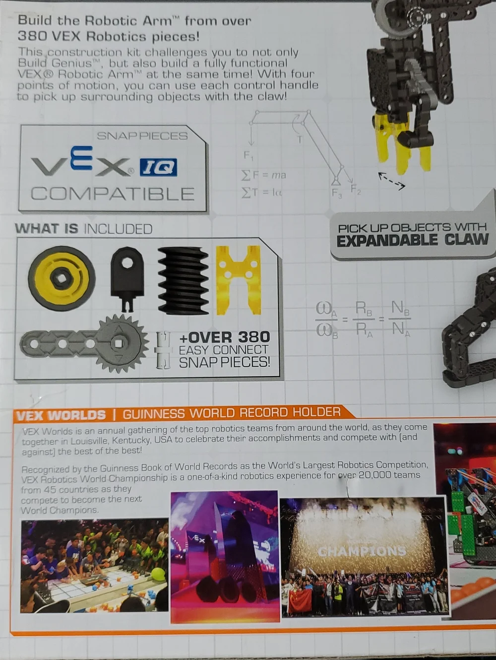 New Hexbug Robotic Arm Construction Kit